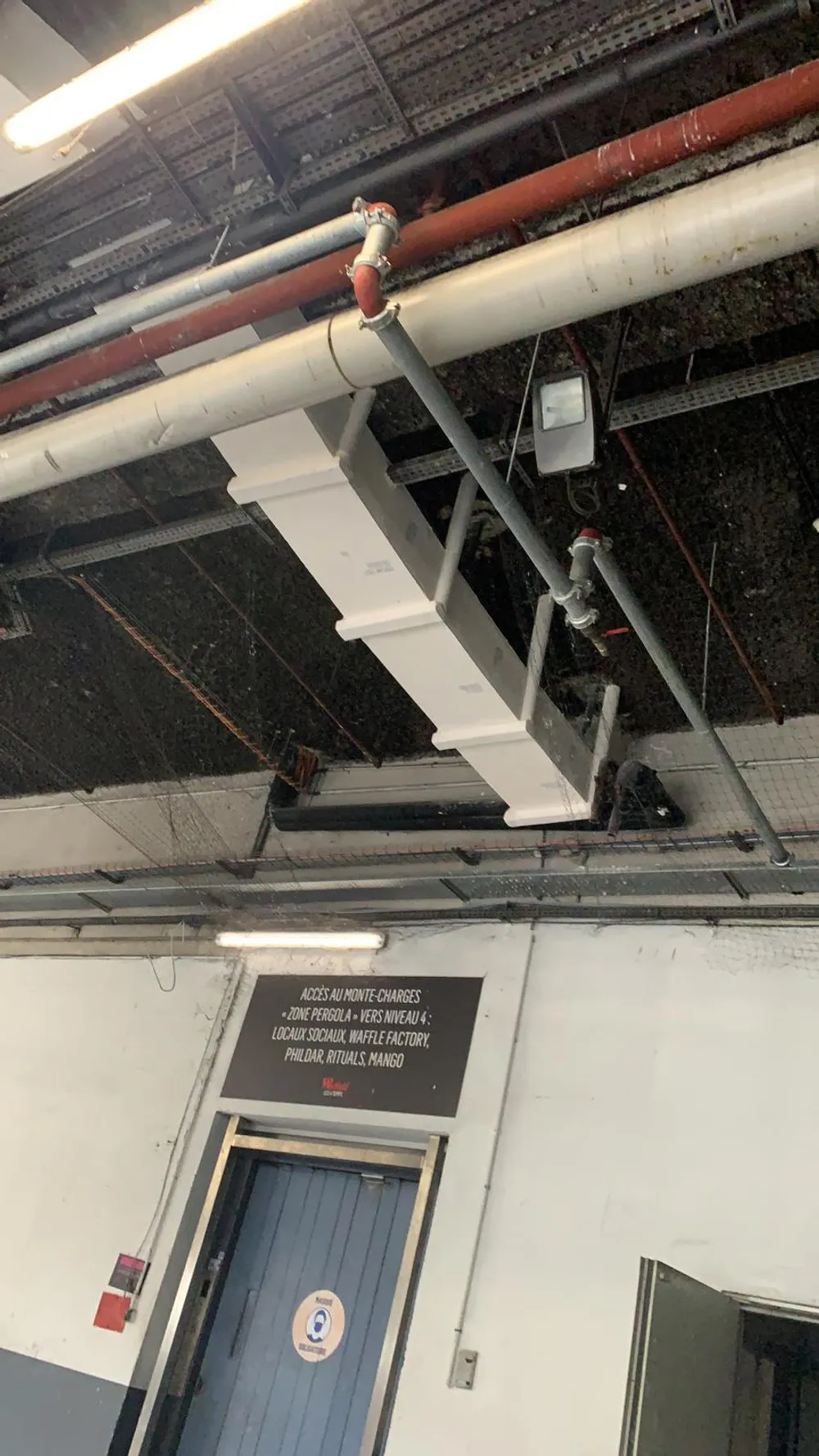 Protection coupe-feu en CTP — Pergolas La Défense